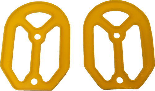 DRAG SPECIALTIES - 1620-2490 - Qualifier Insert - Rubber - Yellow