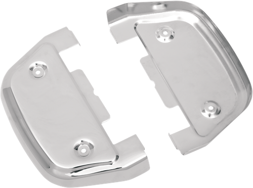 DRAG SPECIALTIES - 1621-0123 - Passenger Floorboard Cover - Chrome - FL