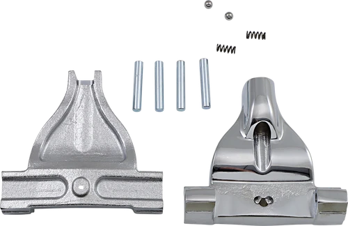 DRAG SPECIALTIES - 1621-1002 - Passenger Floorboard Mount - Chrome