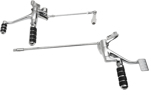 DRAG SPECIALTIES - 1622-0488 - Forward Control - 2" Extended - Chrome - XL
