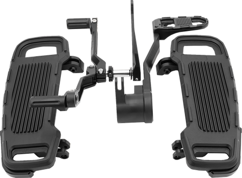 DRAG SPECIALTIES - 1623-0644 - Floorboard Kit Designed by Gilles - Adjustable - Black