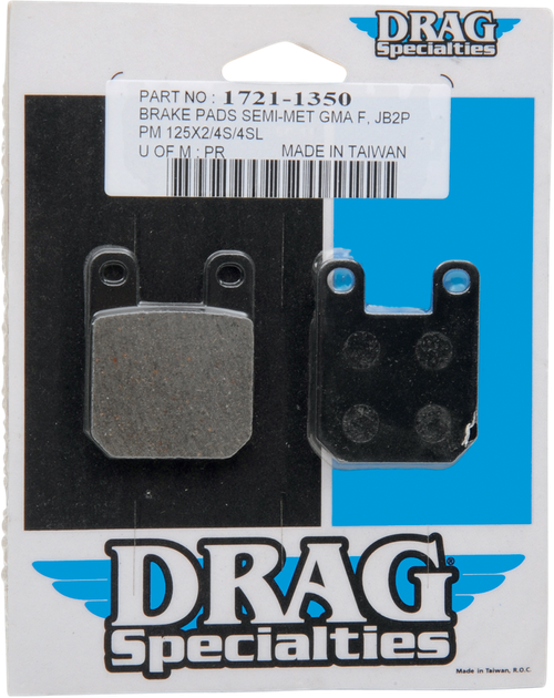 DRAG SPECIALTIES - 1721-1356 - Sintered Brake Pads