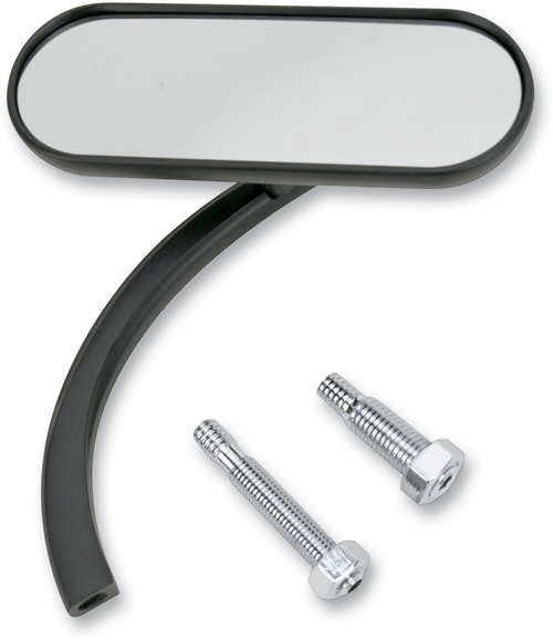 ARLEN NESS - 13-413 - Mirror - Micro - Mini - Side View - Oval - Black - Right