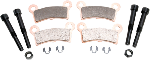DRAG SPECIALTIES - 1721-1435 - Sintered Metal Brake Pads - Trike