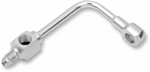 DRAG SPECIALTIES - 1742-0047 - Banjo Fitting - 3/8" x AN3 - 90 - Long