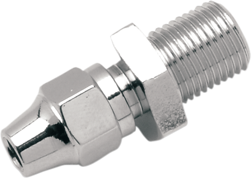 DRAG SPECIALTIES - 1742-0064 - Brake Line Fitting - 7/16-24 - Straight