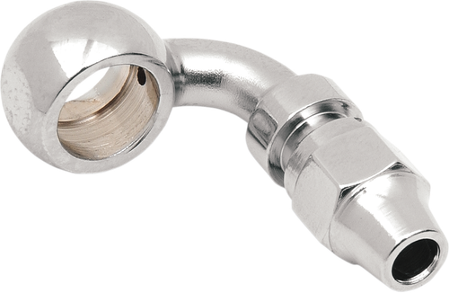 DRAG SPECIALTIES - 1742-0109 - Banjo Fitting - 7/16" - 90 Degree