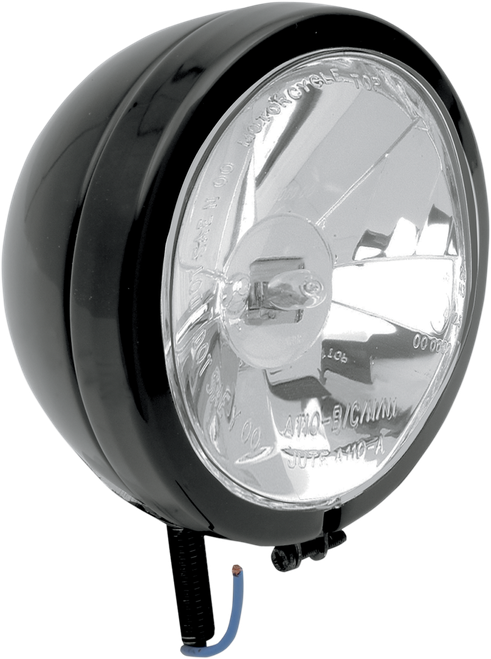 DRAG SPECIALTIES - 2001-0558 - Stud Mount Spotlight - 4-1/2" - Black