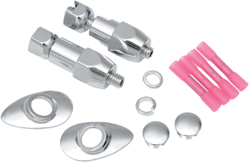 DRAG SPECIALTIES - 2020-0410 - Turn Signal Relocation Kit - Rear - '03-'10 Softail