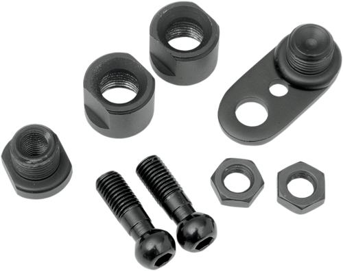 DRAG SPECIALTIES - 2020-0416 - Turn Signal Swivel Kit - Black