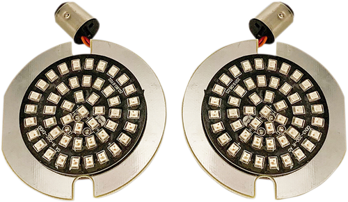 DRAG SPECIALTIES - 2020-1812 - Flat-Style Turn Signal Insert - Red