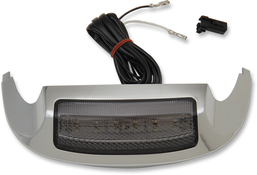 DRAG SPECIALTIES - 2040-1963 - Front Fender Tip Light - '14-'22 FLT - Smoke