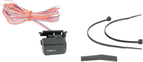 DRAG SPECIALTIES - 2106-0085 - Handlebar Switch Kit - Left-Side - Turn Signal - Black
