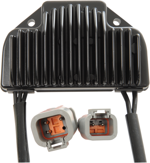 DRAG SPECIALTIES - 2112-0800 - Regulator - Black - '06-'07 FXD