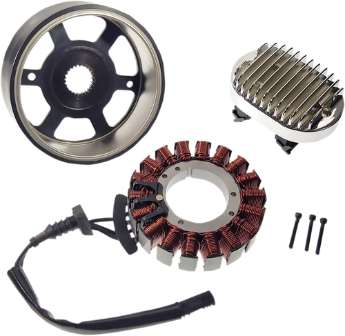 DRAG SPECIALTIES - 2112-1519 - Charging Kit - Chrome