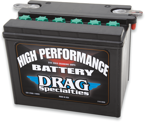 DRAG SPECIALTIES - 2113-0008 - High Performance Battery - YHD12