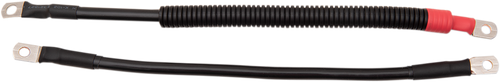 DRAG SPECIALTIES - 2113-0735 - Black Battery Cable Set - '10-'13 XL