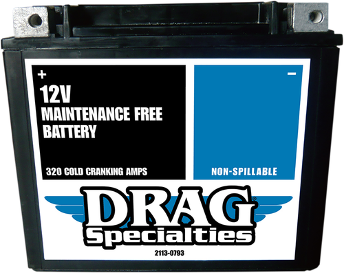 DRAG SPECIALTIES - 2113-0793 - AGM Battery - YTX20H FT