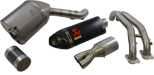 AKRAPOVIC - S-A6R4-HAPC - Racing Line Complete Exhaust - Carbon Fiber