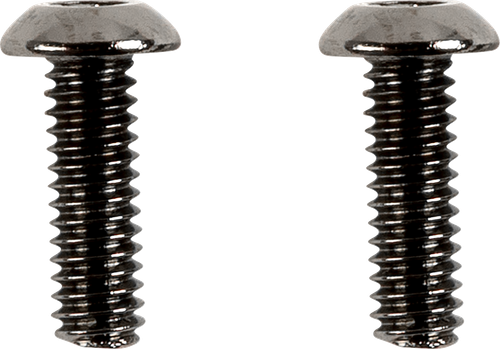 DRAG SPECIALTIES - 2401-1027 - Bolt Kit - Timing Cover - Smooth/Button-Head/Torx - Black/Chrome - M8