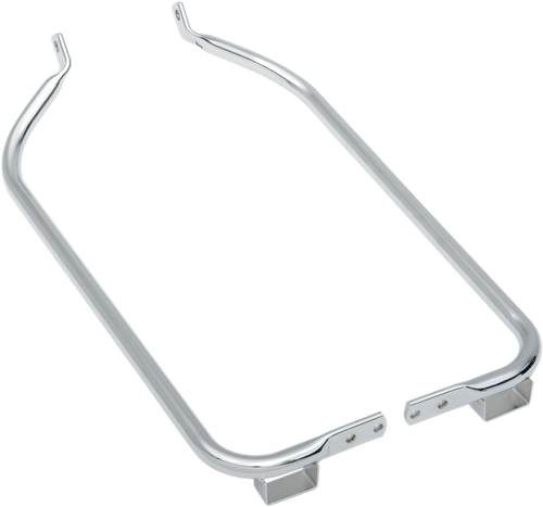DRAG SPECIALTIES - 3501-0603 - Saddlebag Support Brackets - Chrome - FL '04-'08