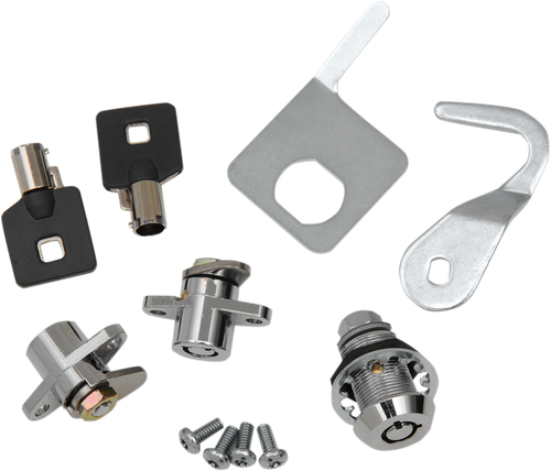 DRAG SPECIALTIES - 3501-0978 - Saddlebag and Tour-Pak Lock Kit