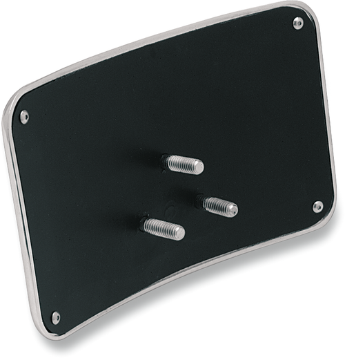 DRAG SPECIALTIES - 7807-0114 - License Plate Mount - 3 Hole - Chrome
