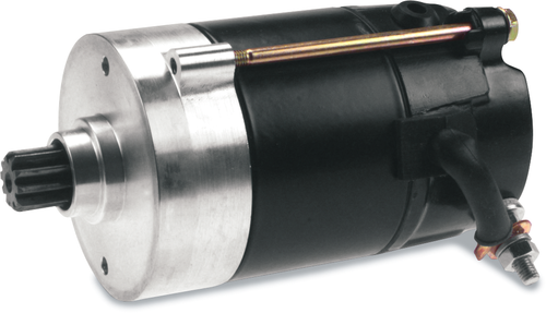 DRAG SPECIALTIES - 80-1005 - Starter - Black - '74-'76 Big Twin