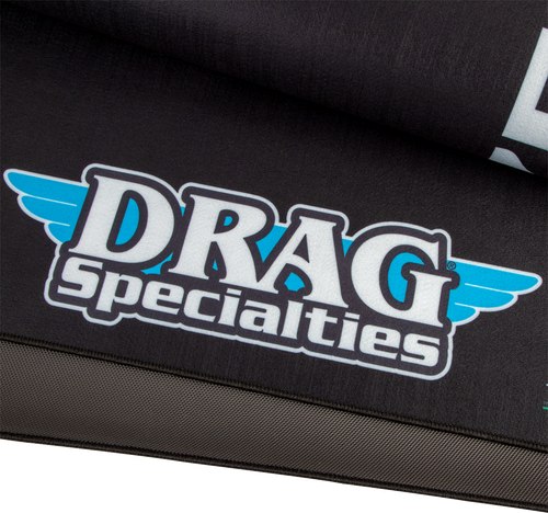 DRAG SPECIALTIES - 9201-0091 - Absorbent Pit Pad - Logo - Large