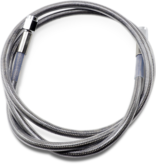 DRAG SPECIALTIES - DS098846 - Universal Brake Line - Clear - 46"