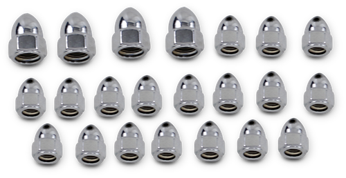 DRAG SPECIALTIES - DS-190114 - Acorn Nut Set - Rocker Box