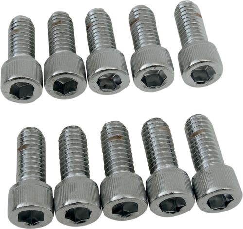 DRAG SPECIALTIES - DS-190544 - Bolts - Socket-Head - Knurled - 5/16-18 x 3/4"