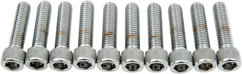 DRAG SPECIALTIES - DS-190555 - Bolts - Socket-Head - Knurled - 3/8-16 x 1-1/2"