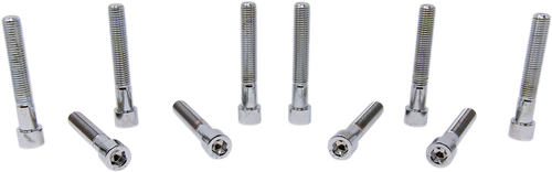 DRAG SPECIALTIES - DS-190574S - Bolts - Socket-Head/Replacement - Smooth/Fine Thread - 5/16"-24 x 1-3/4" - 10 Pack