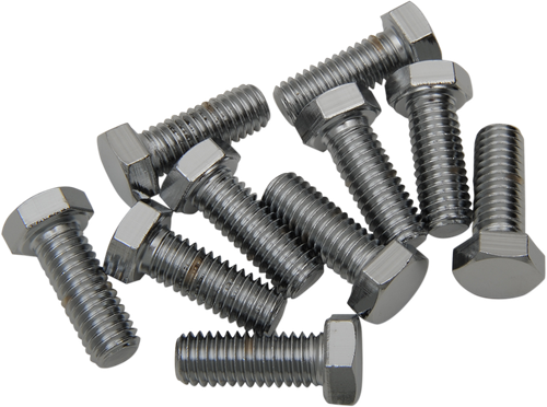 DRAG SPECIALTIES - DS-190621 - Bolts - Hex-Head - Chrome - 3/8"-16 x 1-1/4"