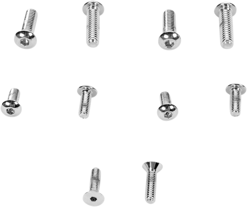 DRAG SPECIALTIES - DS-190720 - Chrome Socket-Head Screws - Master Cylinder Cover - Lever Mount