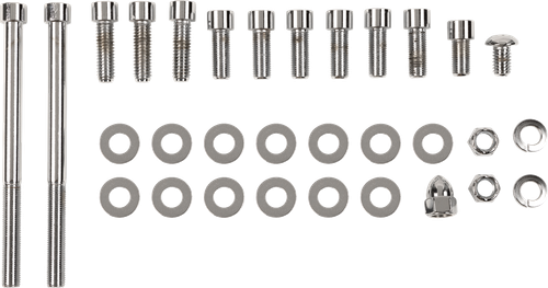 DRAG SPECIALTIES - DS-190877S - Bolt Set - Motor Mount - Smooth - Sportster
