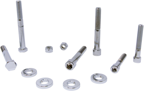 DRAG SPECIALTIES - DS-190880 - Bolt Set - Motor Mount - Knurled - Dyna/Softail