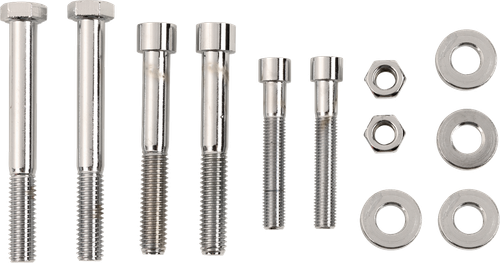 DRAG SPECIALTIES - DS-190880S - Bolt Set - Motor Mount - Smooth - Dyna/Softail
