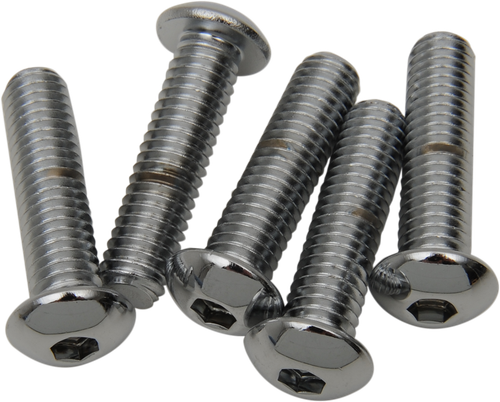 DRAG SPECIALTIES - DS192327 - Bolts - Button Head/Replacement - 3/8"-16 x 1-1/4" - 5 Pack