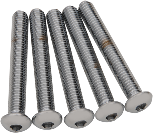 DRAG SPECIALTIES - DS192334 - Bolts - Button Head/Replacement - 3/8"-16 x 3" - 5 Pack