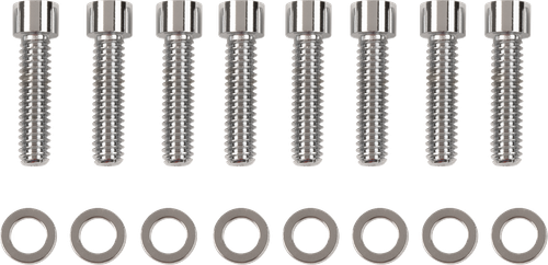 DRAG SPECIALTIES - DS192397 - Bolt Kit - Lifter Base - Socket-Head - Smooth - '99-'17 Twin Cam