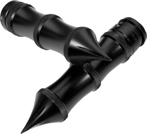 ACCUTRONIX - GR101-LB - Custom Grips - Tribal - TBW - Black