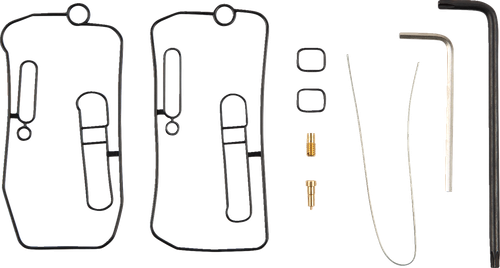 ATHENA - P400000180002 - Dual Spray Venturi Jet Kit - Keihin FCR-MX Carburetor