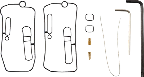 ATHENA - P400000180002 - Dual Spray Venturi Jet Kit - Keihin FCR-MX Carburetor
