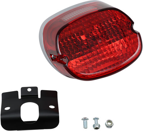 DRAG SPECIALTIES - DS-272198 - Taillight - Laydown - Harley Davidson