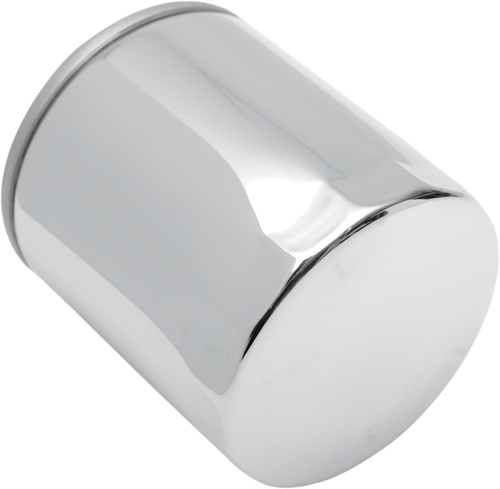 DRAG SPECIALTIES - DS-275188 - Magnetic Ring Oil Filter - Chrome - 3-1/4"