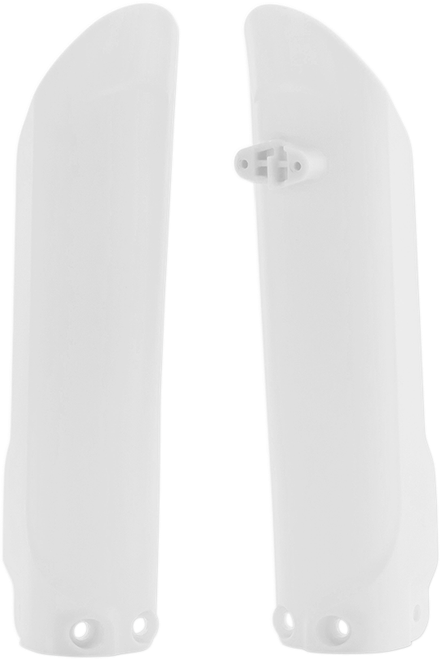 ACERBIS - 2686006811 - Lower Fork Covers for Inverted Forks - White
