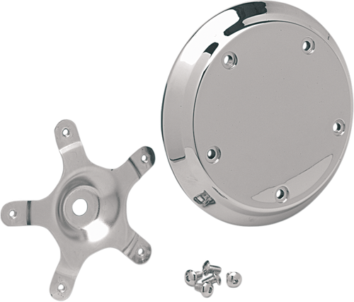 DRAG SPECIALTIES - DS288929 - Five-Bolt Domed Air Cleaner Insert - Chrome