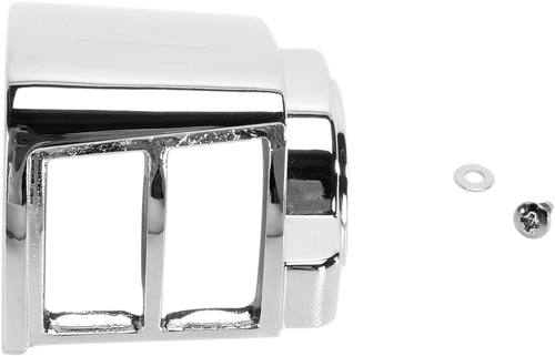 DRAG SPECIALTIES - DS-290690 - Handlebar Switch Housing Kit - Right - Upper - Chrome